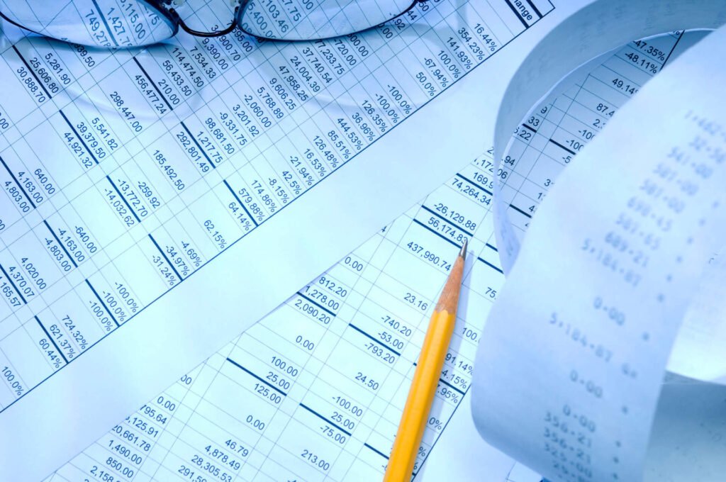 talão de nota fiscal