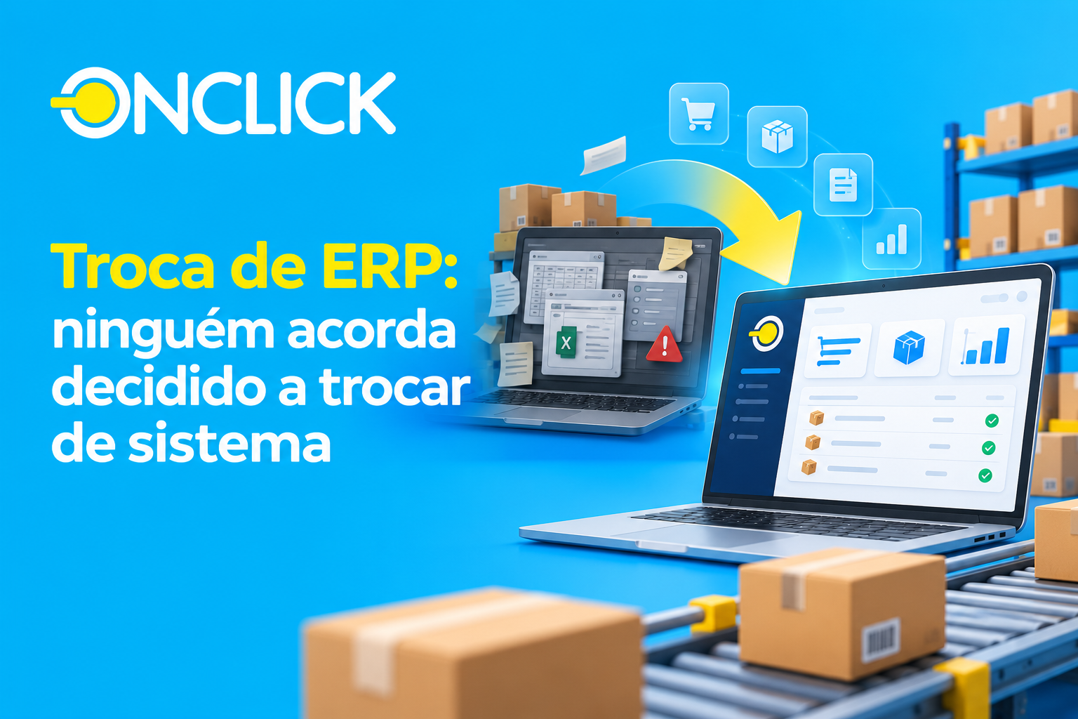 Troca de ERP